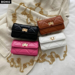 BBD Ladies Chain Bag Rhombic Style Embroidery Thread Small Square Lock Shoulder Sling Bag BG902 BG940